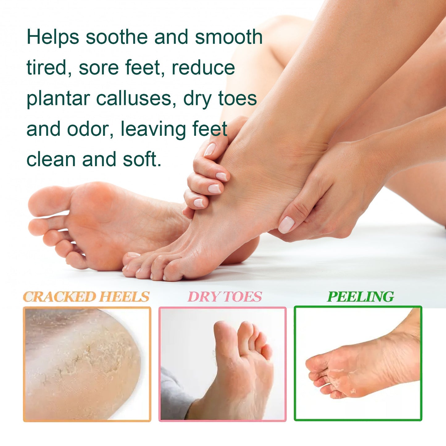 EELHOE Foot Soak Bath Bombs With Old Ginger For Foot Skin Care