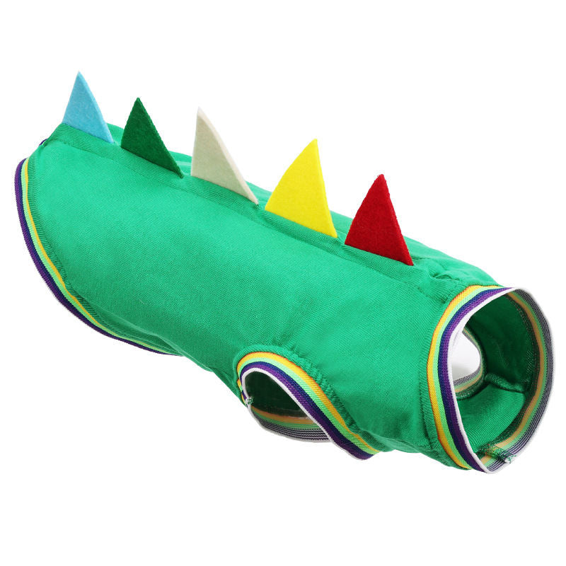 Sausage Dog Special Dinosaur Vest Dog Outdoor Comfortable Clothes Pet Four-legged Clothes Cute Photo Pet Clothes