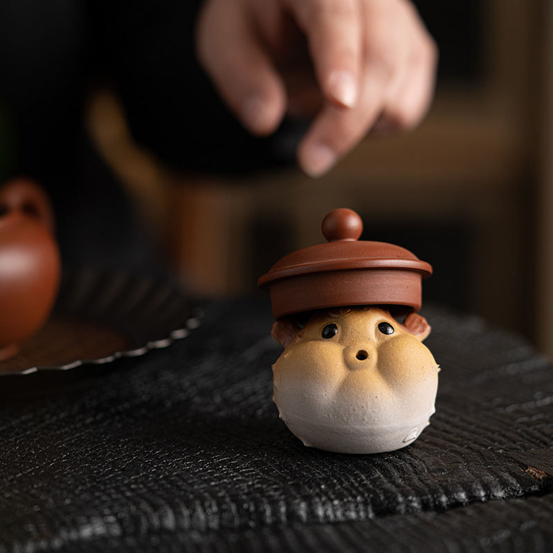 Puffer Tea Ornaments Incense Holder Ornaments Accessories Tea Table Creative
