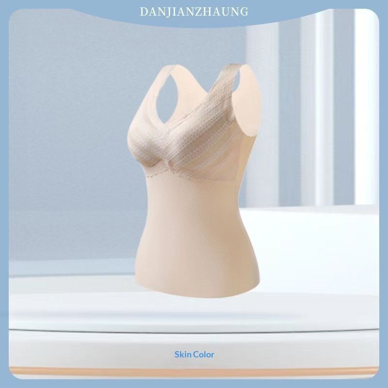Autumn And Winter Body-hugging Topno Bra Required