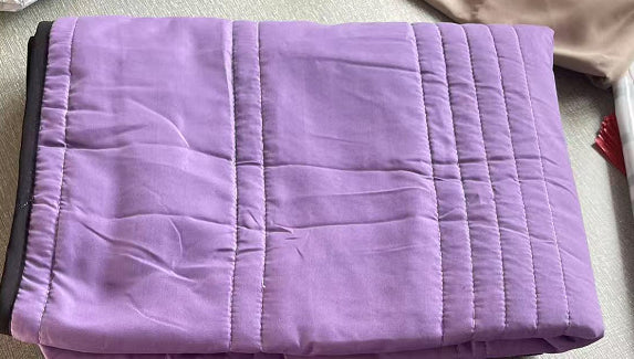Pure Color Washed Air Conditioner Summer Cooling Thin Single Double Washable Quilt