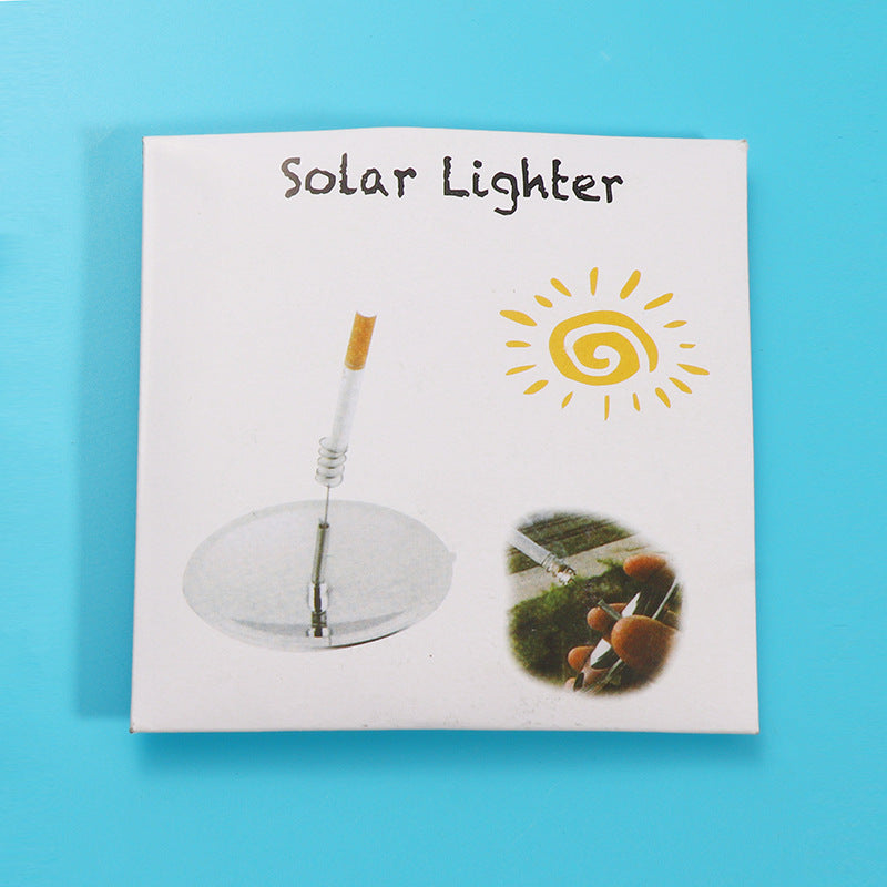 Outdoor Mountaineering With Solar Igniter