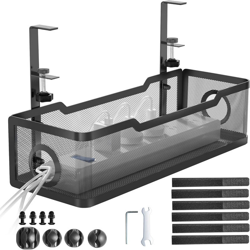 Simple Household Under Table Wire Management Storage Rack