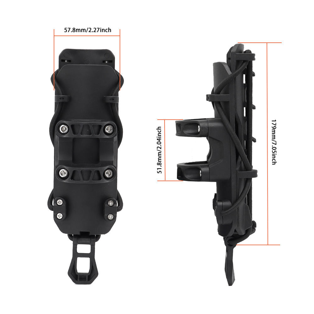 Modification Accessories Adjustable Traveling By Motorcycle Quick Release Punch-free Bumper Rear Box Beverage Kettle Bracket