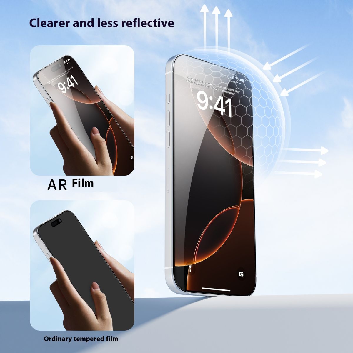 Applicable To 16Promax Mobile Phone Anti-fall Film