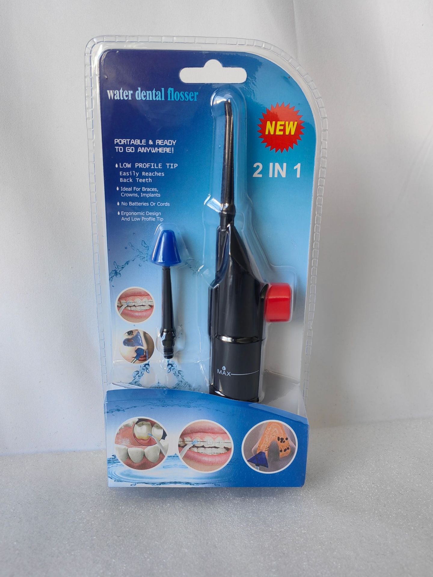 Portable Home And Travel Water Flosser Dental Cleaner