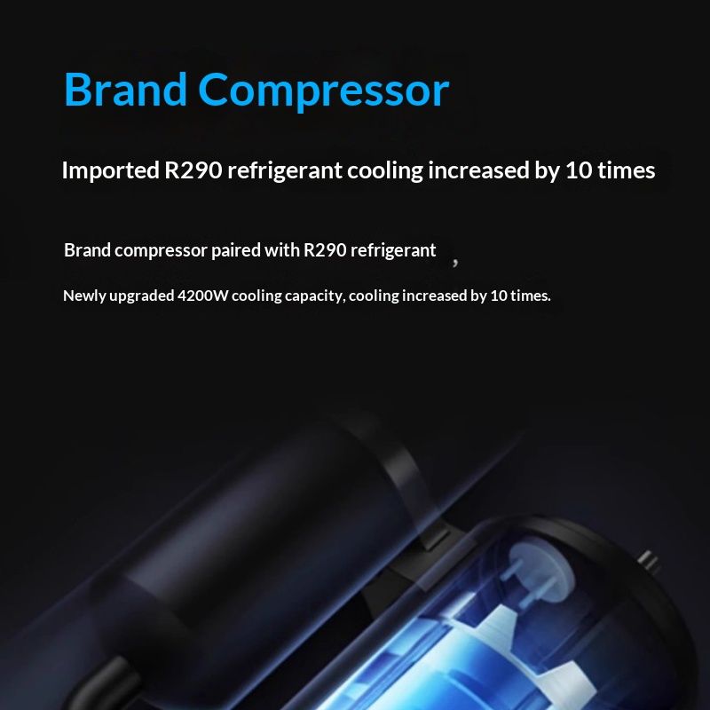 All-in-one Compressor-cooled Portable Mobile Air Conditioner