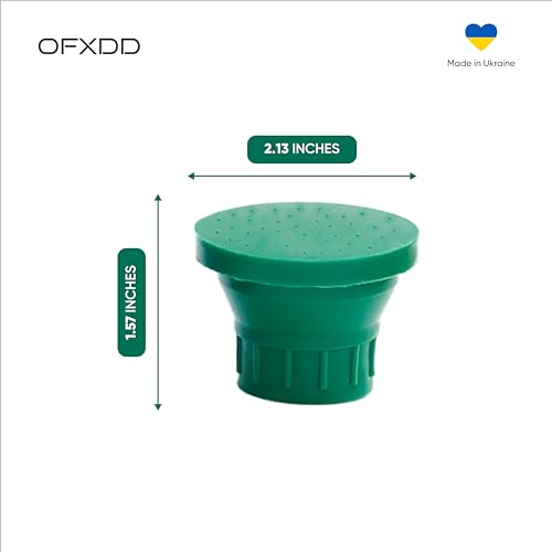 Portable Plant Top Sprinkler - Pack of 4 - Garden Water Bottle Top for Dogs