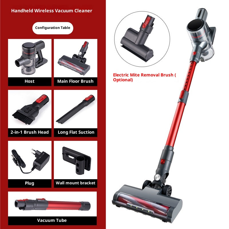 Wireless Vacuum Cleaner Household Small Portable Car Handheld Charging High-power Brushless Vacuum Cross-border Suction Machine
