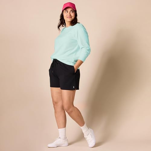 Amazon Essentials Women's Fleece Crewneck Long Sleeve Pullover Sweatshirt (Available in Plus Size)