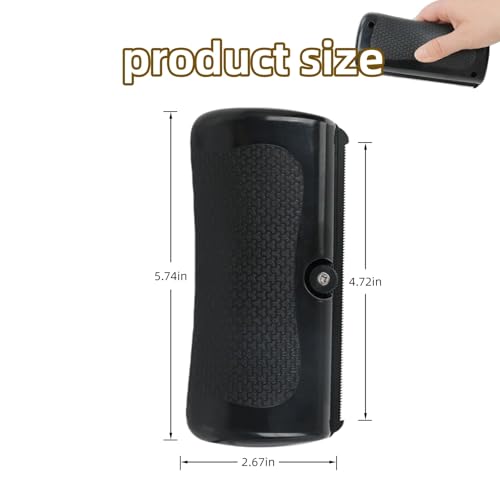 Silanit Deshedding Brush for Dogs, Cats, Horses - Removes Loose Hair, Dog Brush for Shedding, Pet Hair Removal Tool with E...