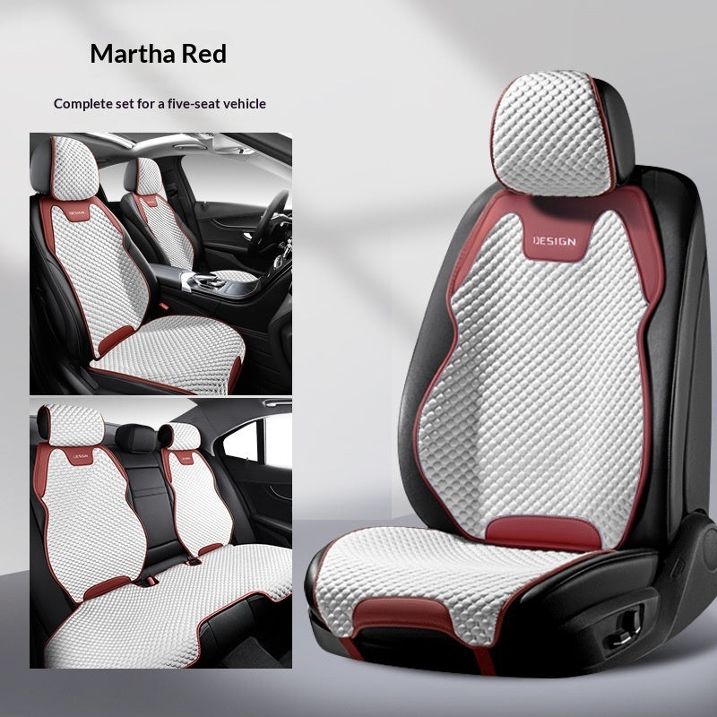 Ice Silk Breathable Cooling Car Seat Cushion