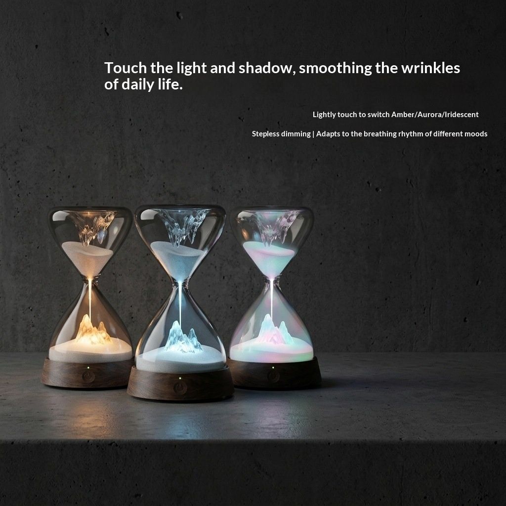 Holiday Atmosphere Lamp Hourglass Lamp Ornament
