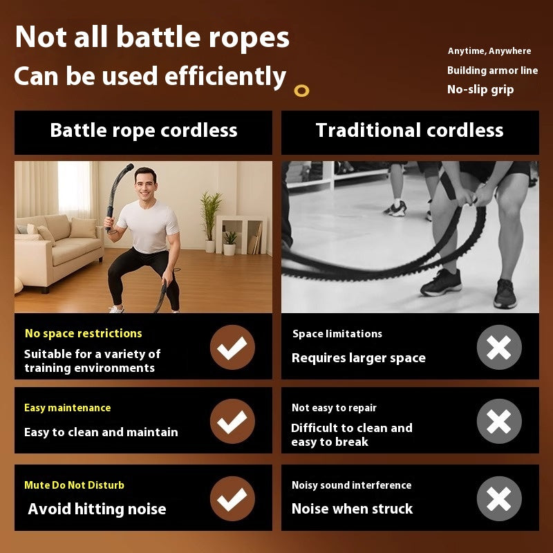 Men's Physical Training Sports Fitness Equipment Replace Battling Rope