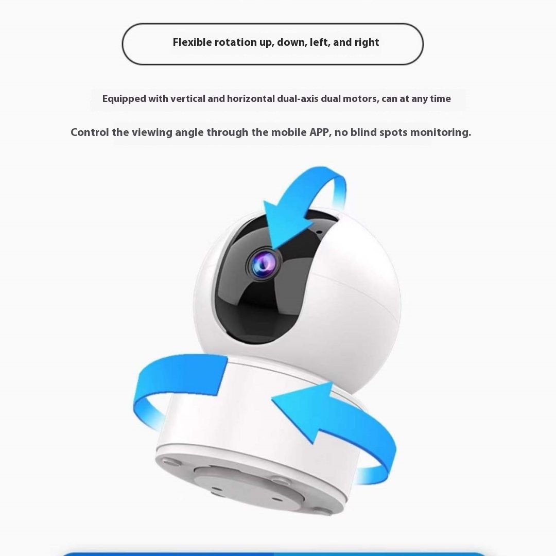 Indoor Night Vision Mobile Phone Remote Home Wifi HD Camera
