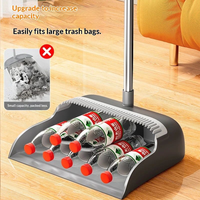Broom And Dustpan Set For Sweepingdoesnt Stick To Hair Broom And Trash Shovel