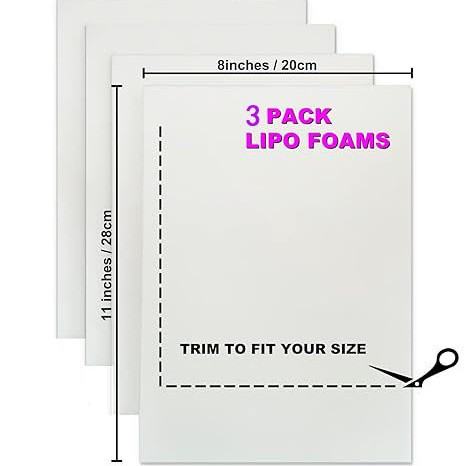 Lithium Polymer Foam Pad For Post Liposuction Abdominal Recovery Bracing