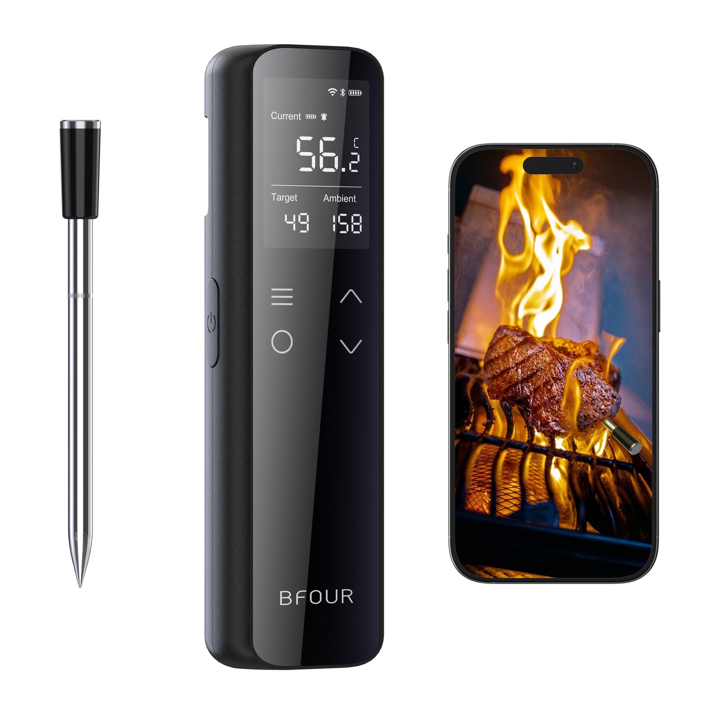Food Barbecue Thermometer Kitchen Roasting Thermometer