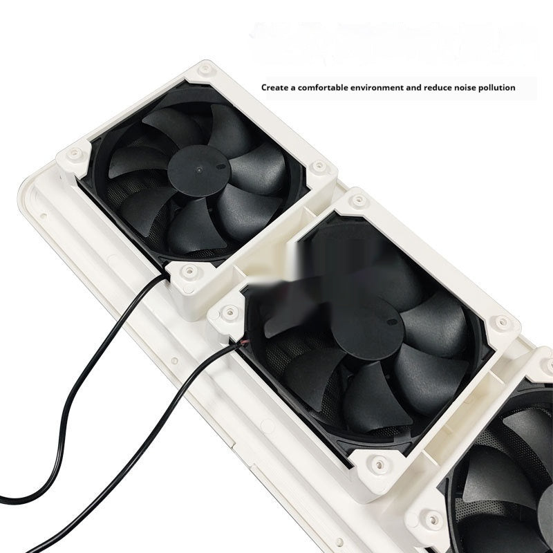 Refrigerator Ventilating Fan Cooling Vent Louver