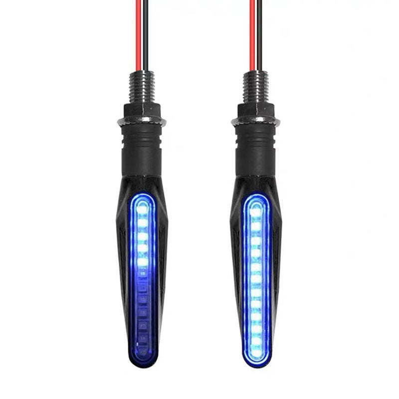 Wholesale Of LED Strip Sequential Turn Signals For Modified Motorcycle Accessories 12V Running Light Mode