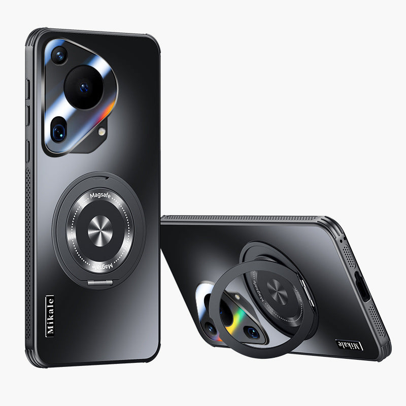 Cooling All-inclusive Lens Magnetic Suction Rotating Bracket Phone Case
