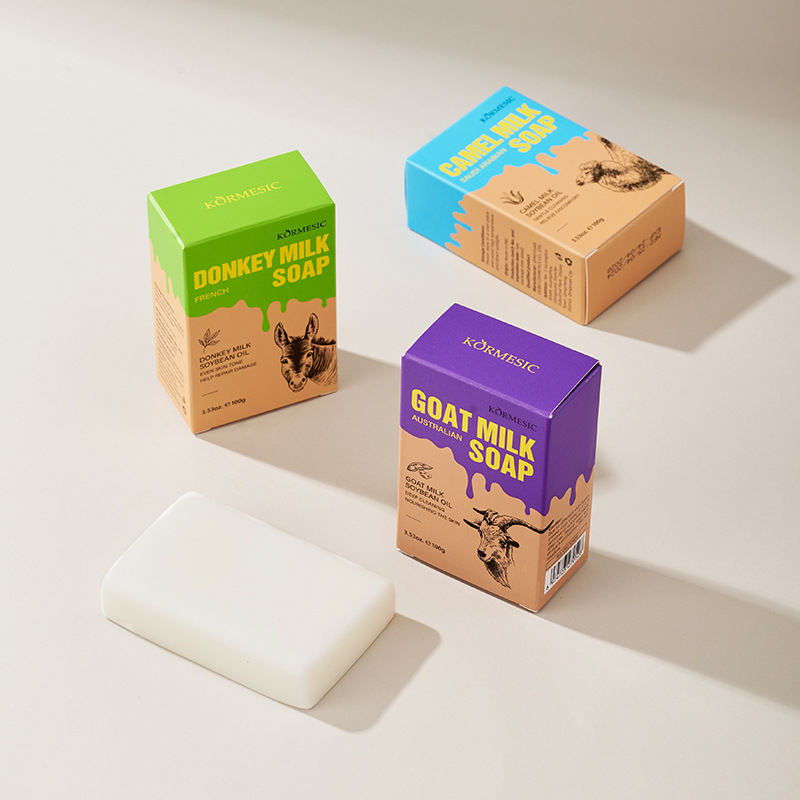KORMESIC English Animal Milk Soap Milk Soap Moisturizing And Tender Skin Care