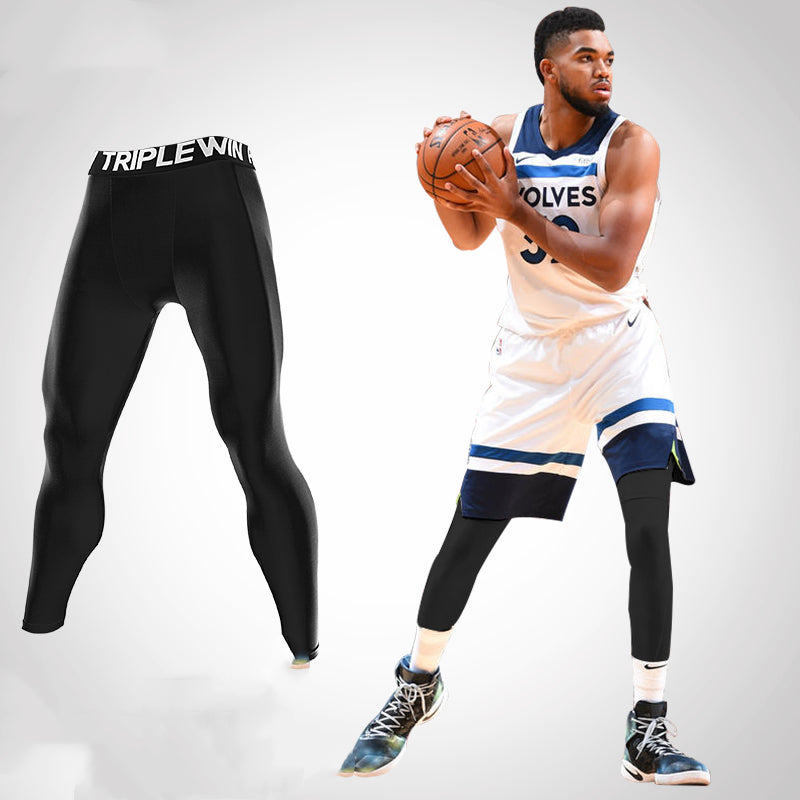 Quick-drying Basic Thin Sports Fitness Elastic Pants
