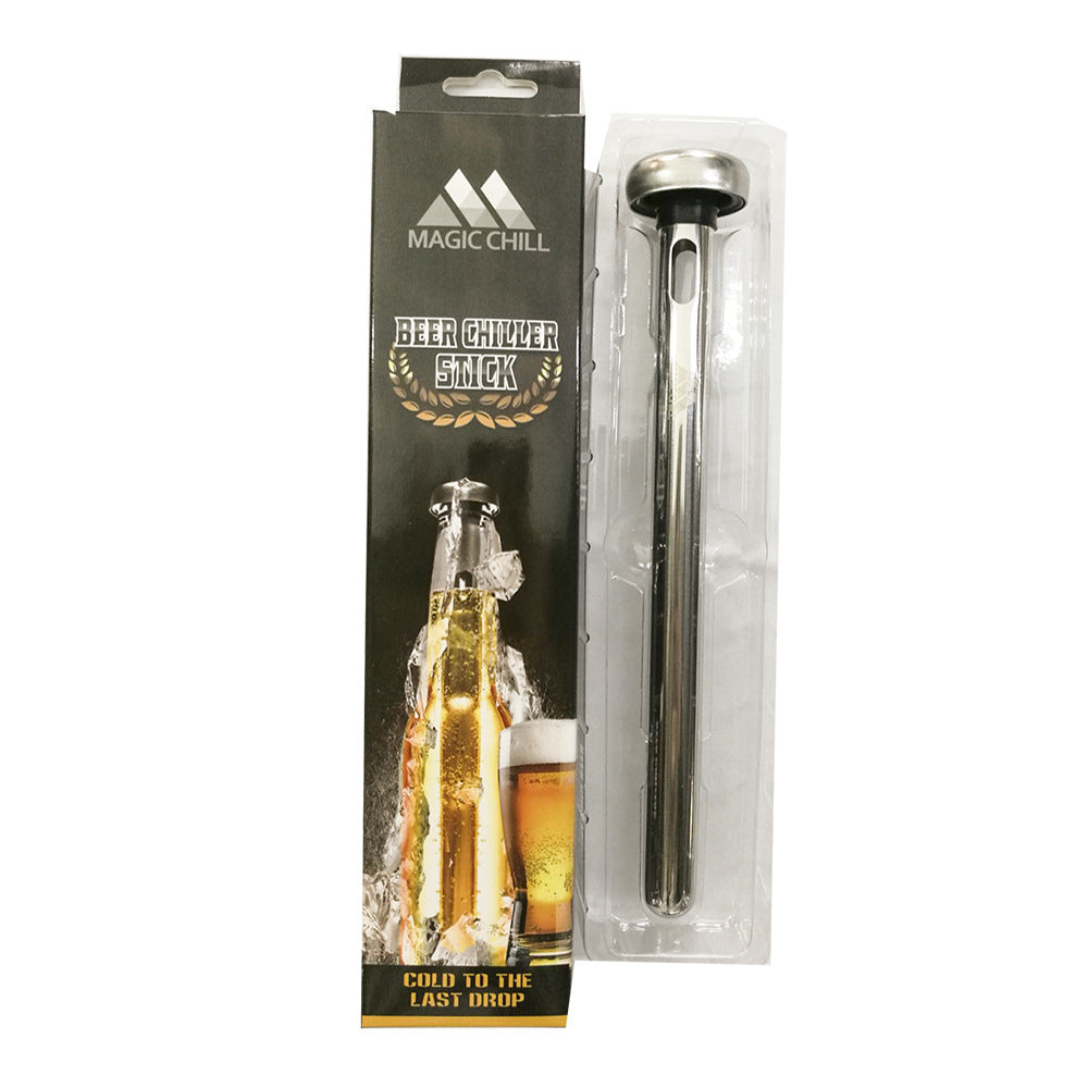 Stainless Steel Beer Cooling Rods Ice Wine Rod Beer Refrigeration Rod Single Quick-freezing Rod