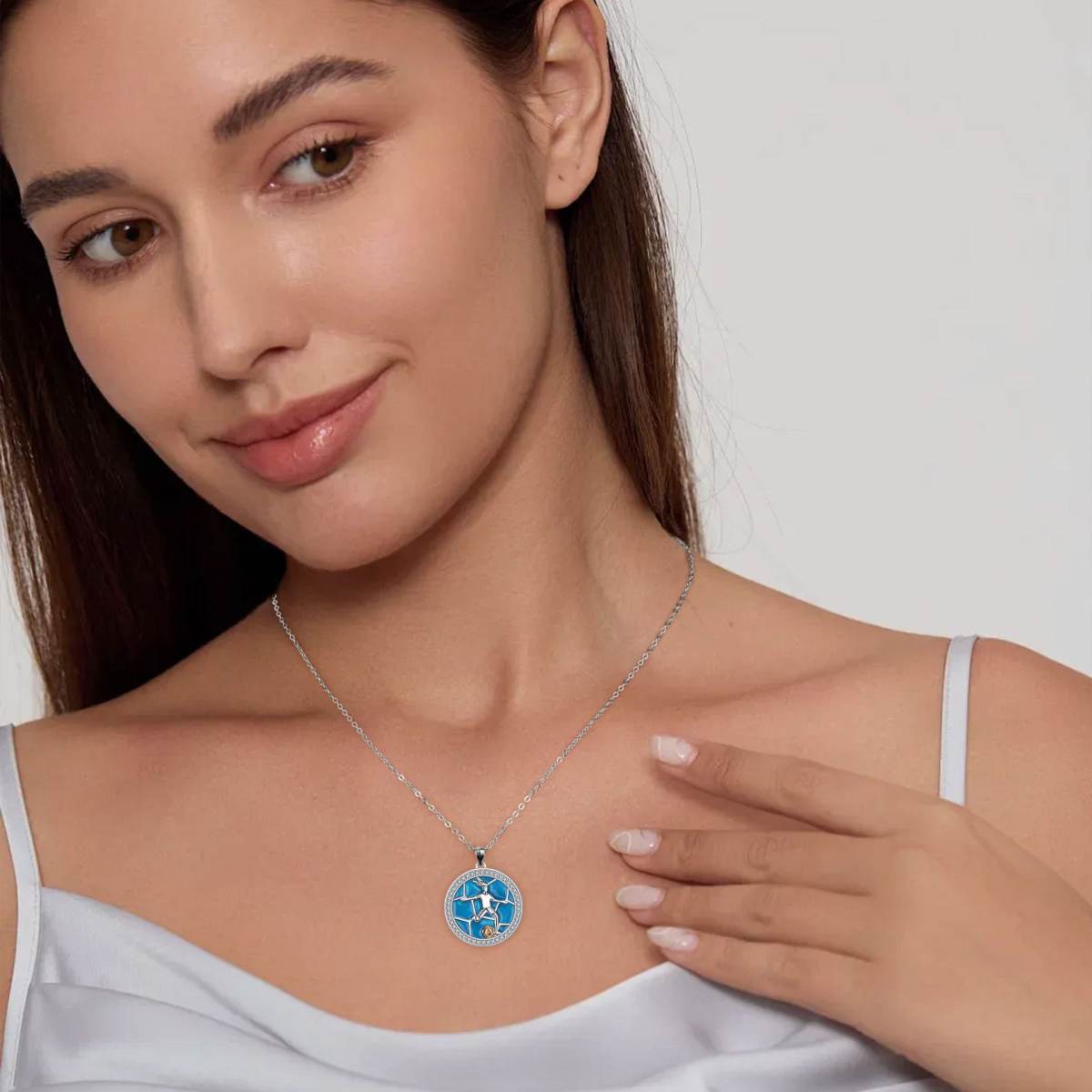 Football Necklace New Accessories Personality Design