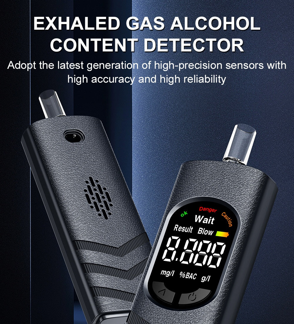 English Alcohol Tester Detector Personal Household Portable High-Precision