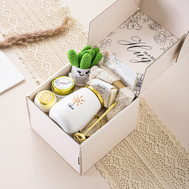 Blanket Bath & Spa Set Aromatherapy Candle Gift Set