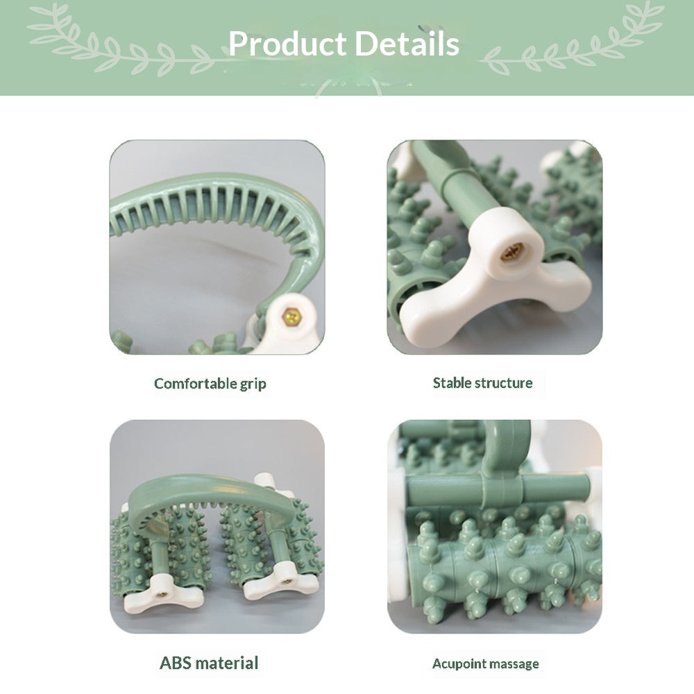 Lunar Rover Massage Device, Manual Roller-type Full-body Muscle Massager