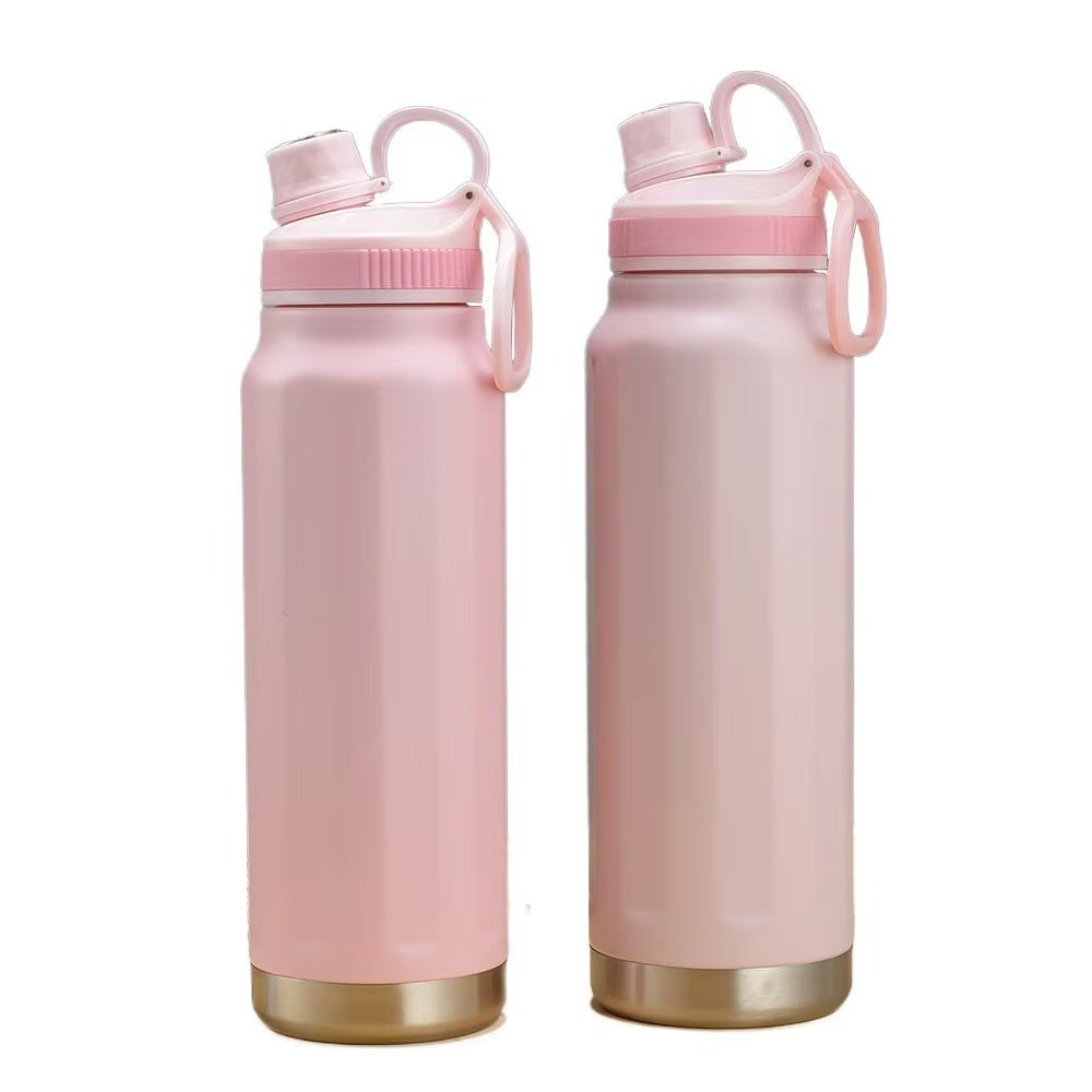 New Outdoor Leisure Car-mounted Diamond-pattern Insulated Water Bottle