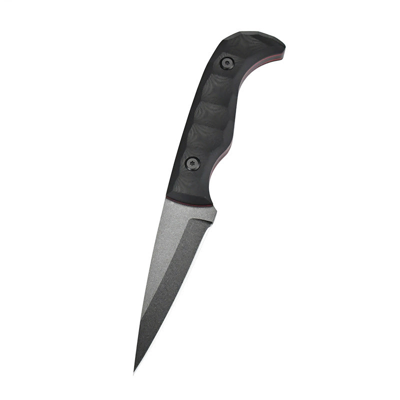 G10 Non-slip Handle Utility Knife With K-sheath