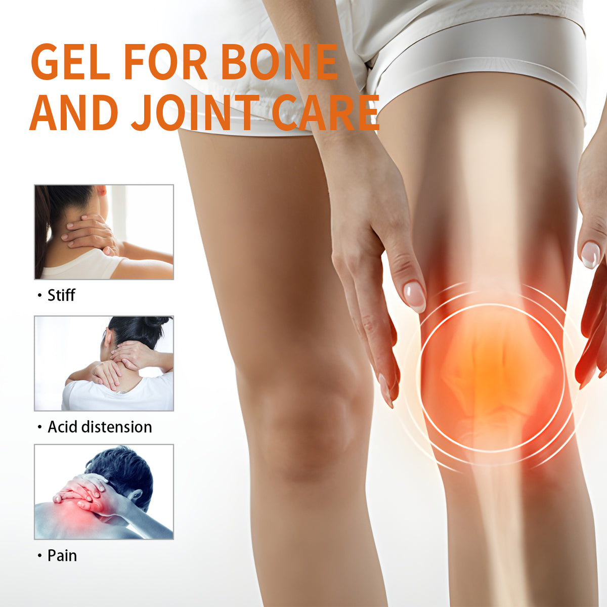 South Moon Gel For Bon And Joint Care, Relieve Knee, Lumbar, Shoulder, Neck And Muscle Pain Body Massage Cream