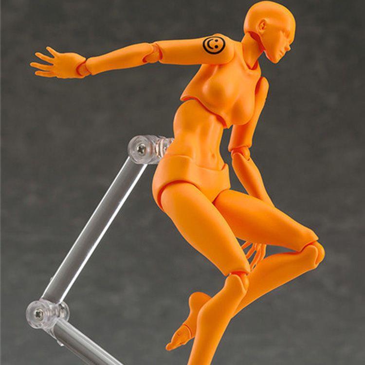 SHF Body Model With Articulated Joints Posable Action