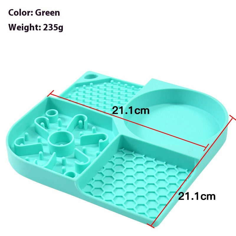 Pet Slow Feeding Bowl Anti-choke Food Bowl