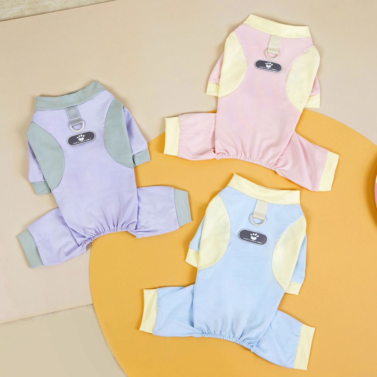 Ice Silk Mesh Lightweight Sun Protection Anti-pet