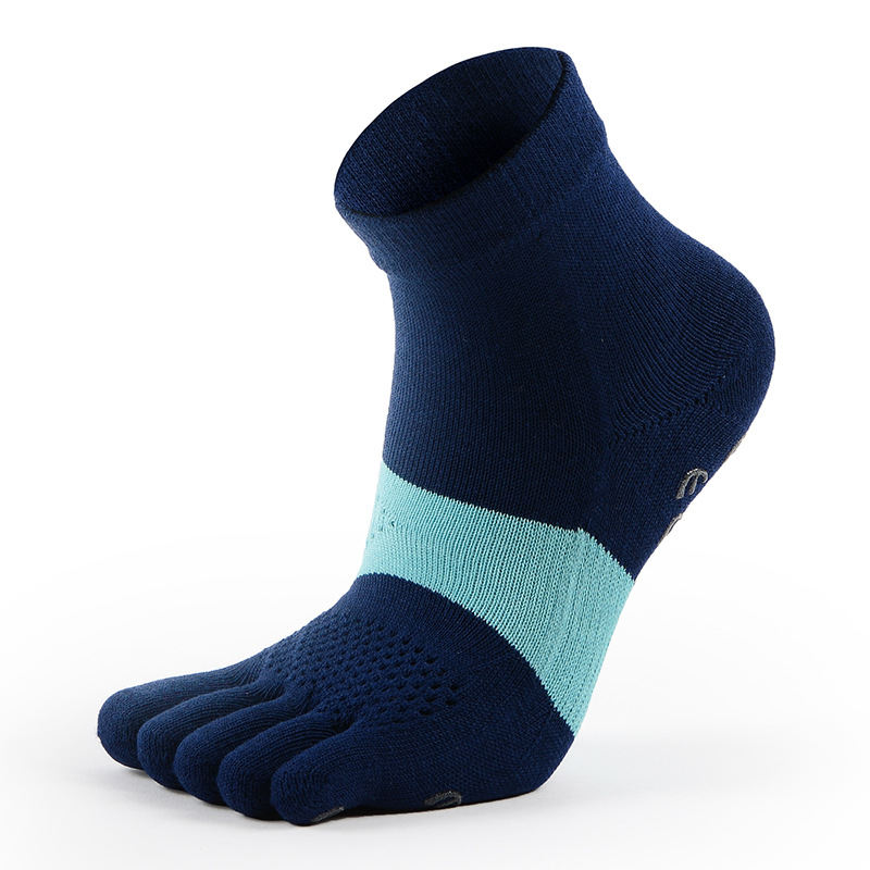 Breathable Marathon Running Antibacterial Yoga Five Finger Anti Slip Sports Socks