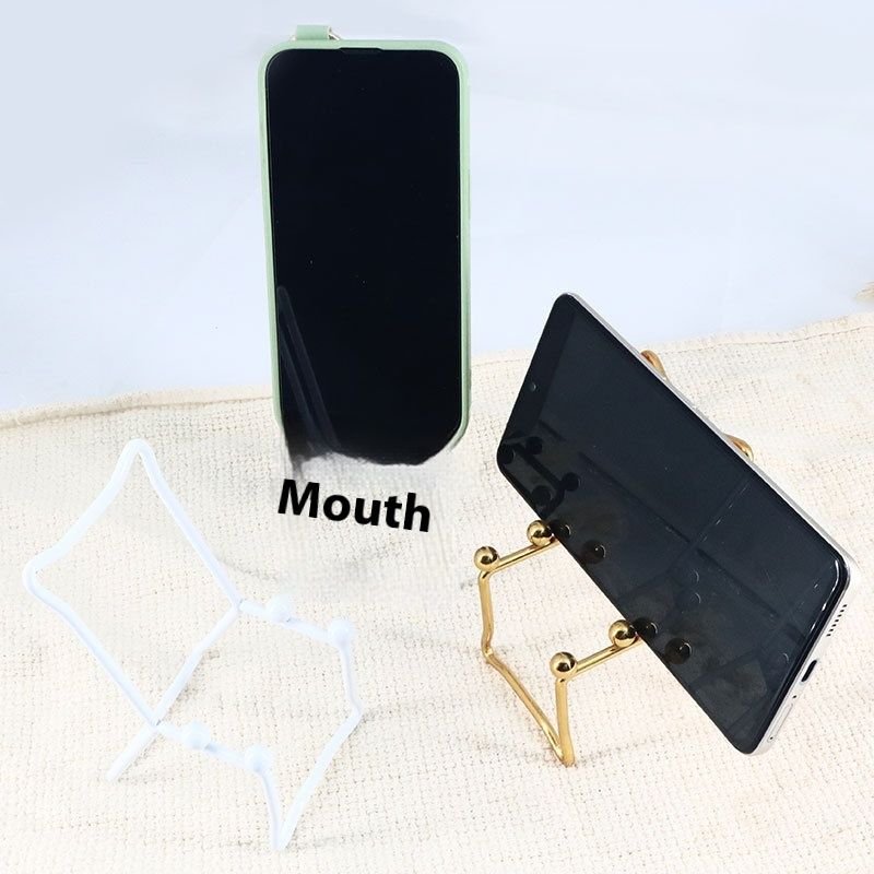 Simple Desktop Creative Mobile Phone Iron Bracket