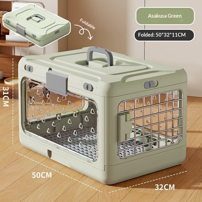 Portable Folding Pet Carrier For Cats Ideal For Travel