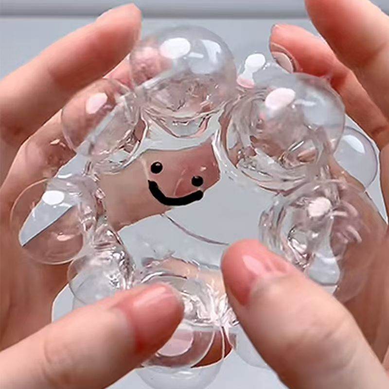 Bubble Making Pinch Anger Toys