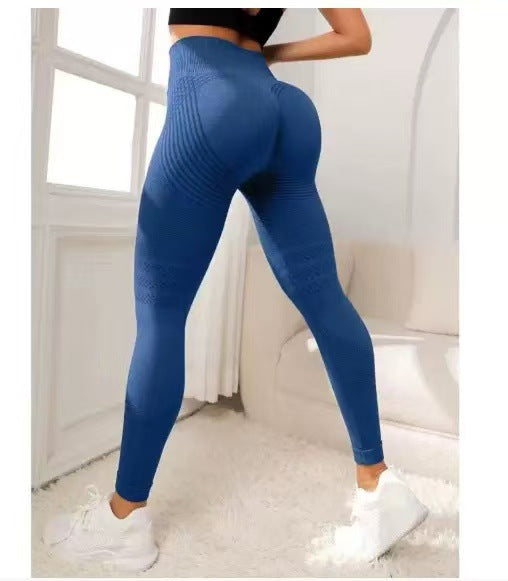 European And American Cross-Border Seamless High-Waist Butt-Lifting Fitness Pants