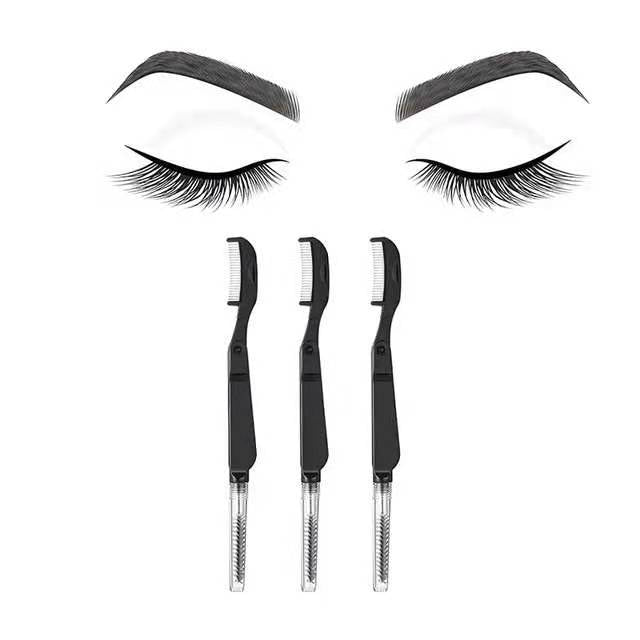 Portable Eyelash Beauty Tools Mini Makeup Brush