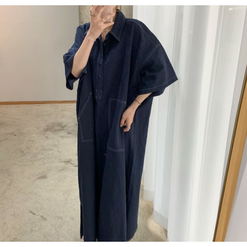 New Autumn Korean Style Loosefitting Womens Dress
