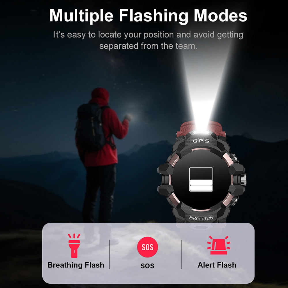 Outdoor Sport Smart Watch Bluetooth Calling