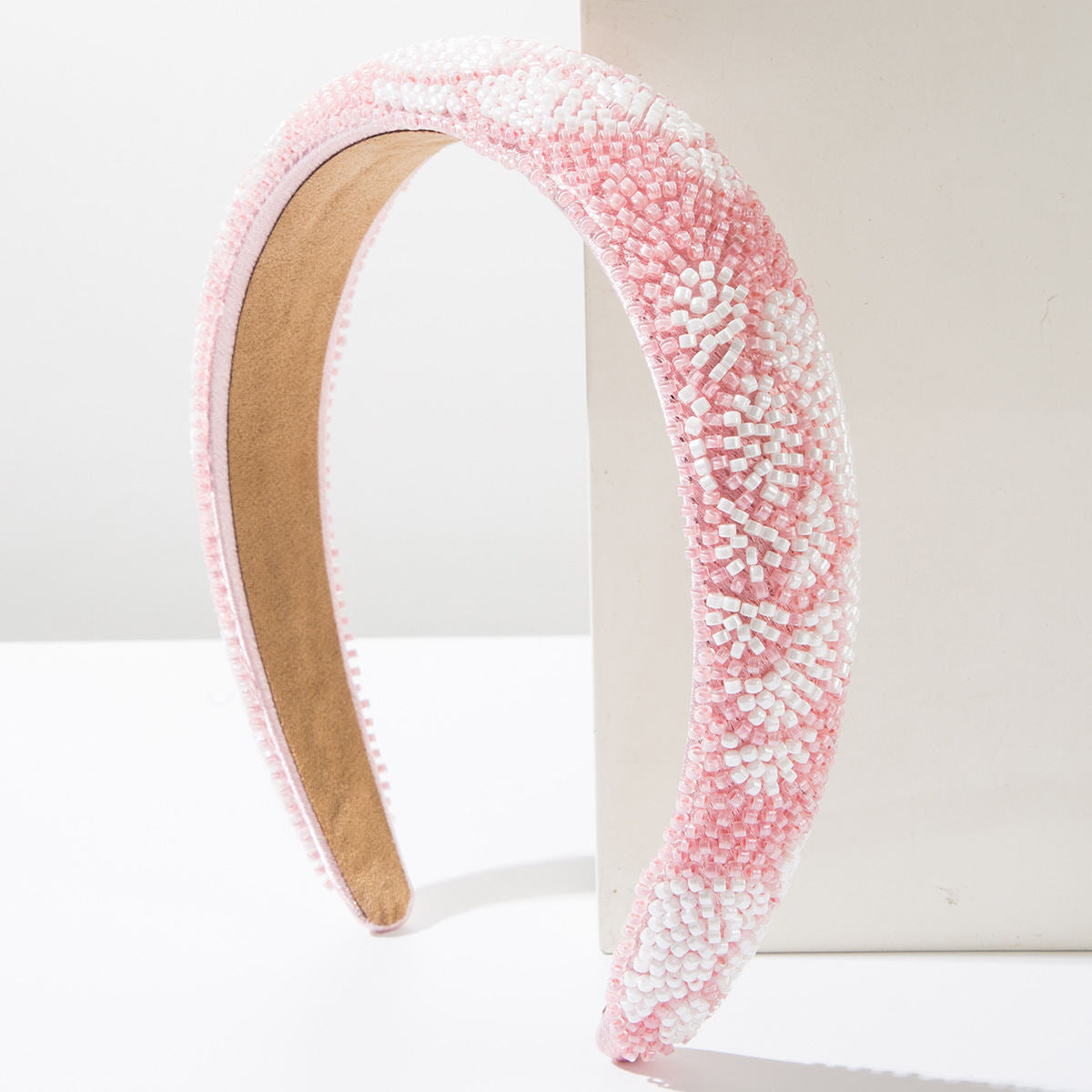 Handmade Rice Bead Flower Hair Accessories With Temperament