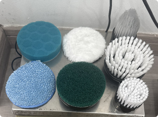 Portable Home 7-in-1 Multifunctional Electric Cleaning Brush Set