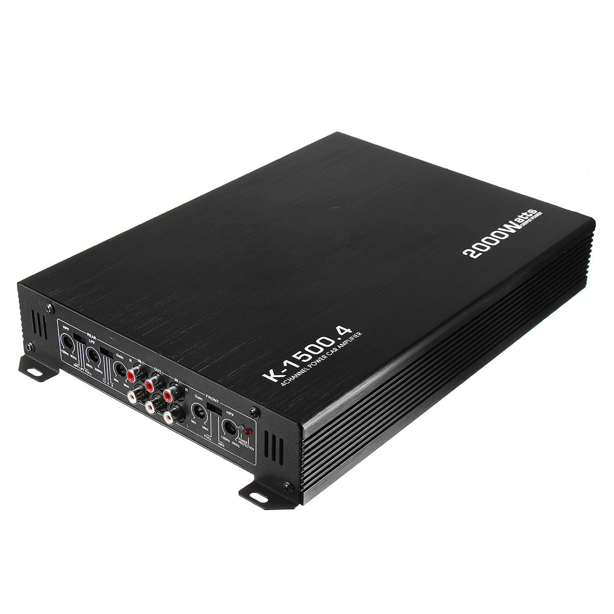 Car Amplifier 12V Vehicle-mounted 4-channel 2000w Vehicular Power Amplifier K-15004 Four-way Power Amplifier