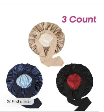 Double-layer Satin Ribbon Bowknot Artificial Silk Beauty Toupee